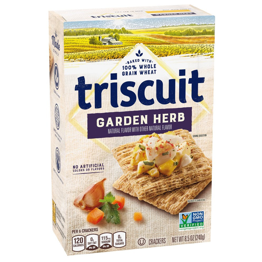 Triscuit Garden Herb Crackers 8.5 oz
