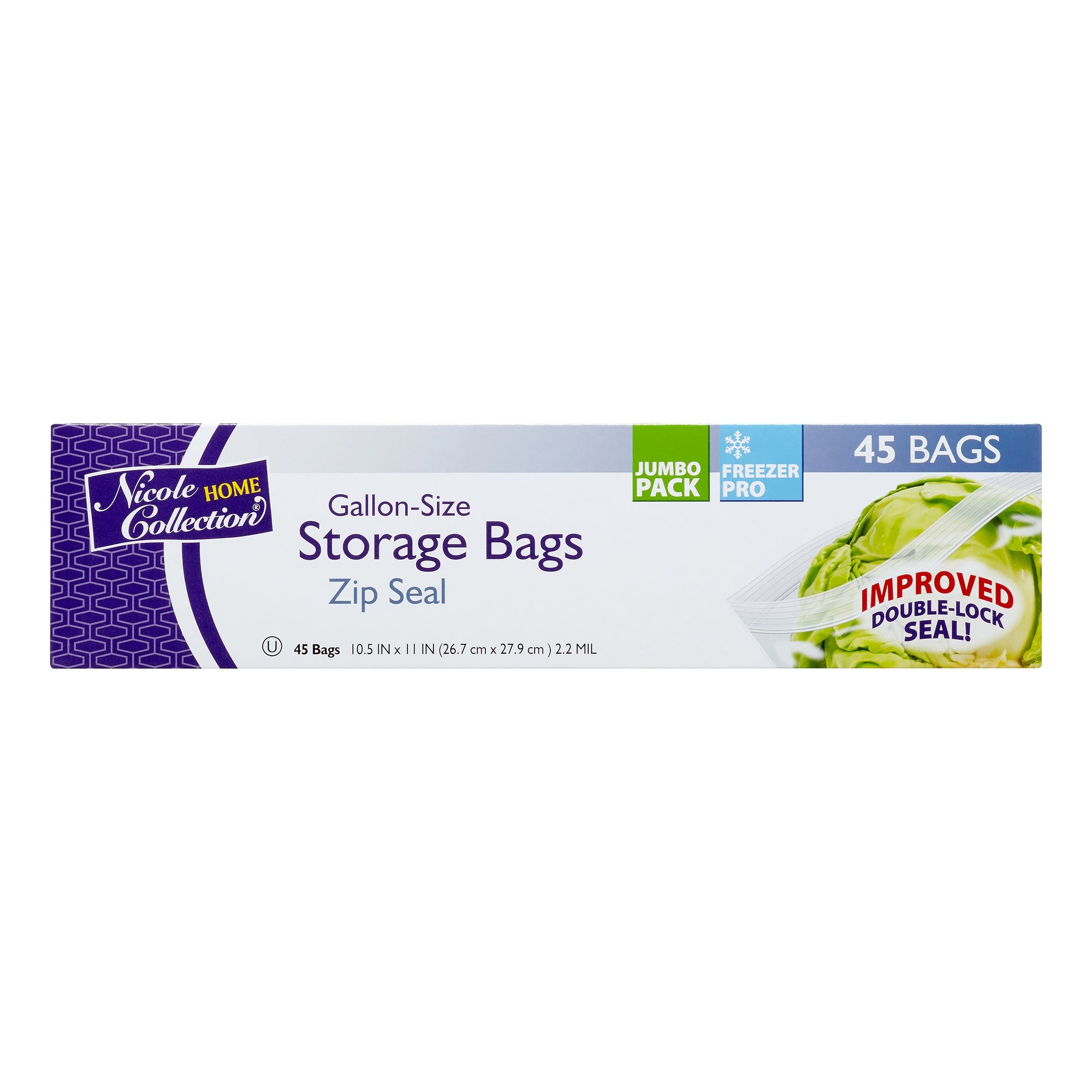 NC Gallon-Size Freezer Pro Bag 45ct.