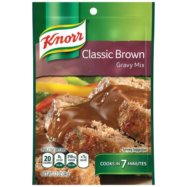 Knorr Gravy Mix Classic Brown 1.2oz