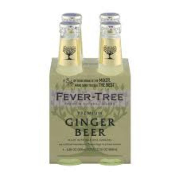 Fever Tree Premium Ginger Beer 4/6.8oz (includes deposit)