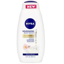 Nivea Nourishing Botanical Blossom Bodywash 20 fl oz