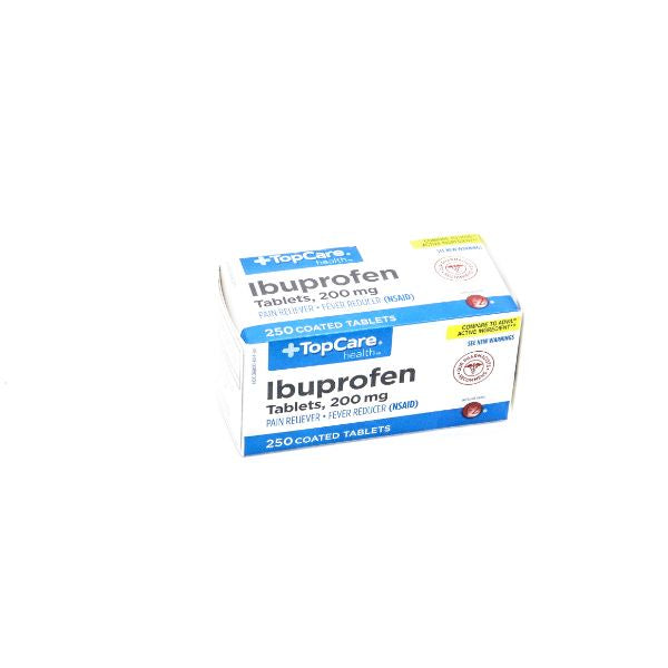 Top Care Ibuprofen Tablets 200mg 250ct