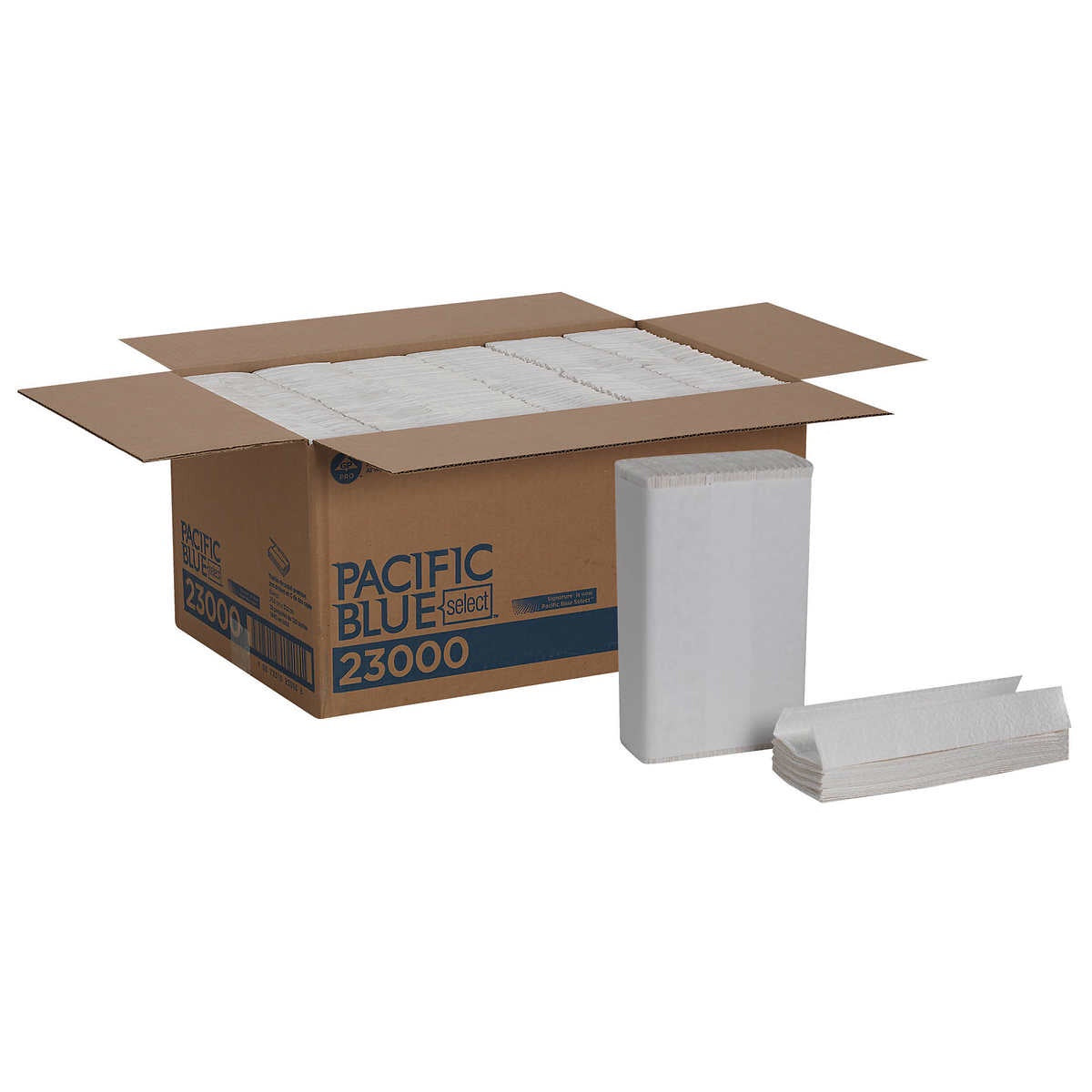 Pacific Blue Basic White C-Fold Paper Towels 2400ct (10/240ea)