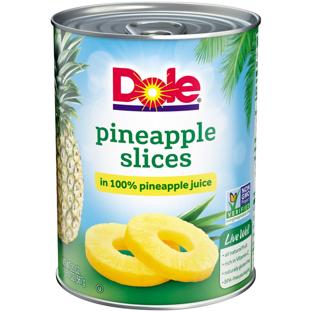 Dole Sliced Pineapple in Juice 20oz