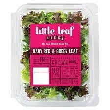 LETTUCE, Little Leaf Farms Baby Red & Green 4 oz.