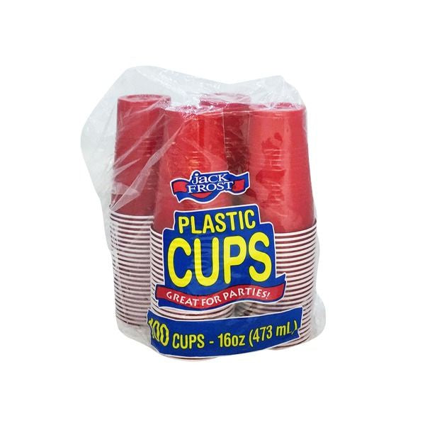 Solo Jack Frost Plastic Cup 16oz 100ct