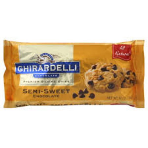 Ghirardelli Semi-Sweet Chocolate Chips 12oz