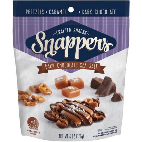 Snappers Dark Chocolate Sea Salt 6oz