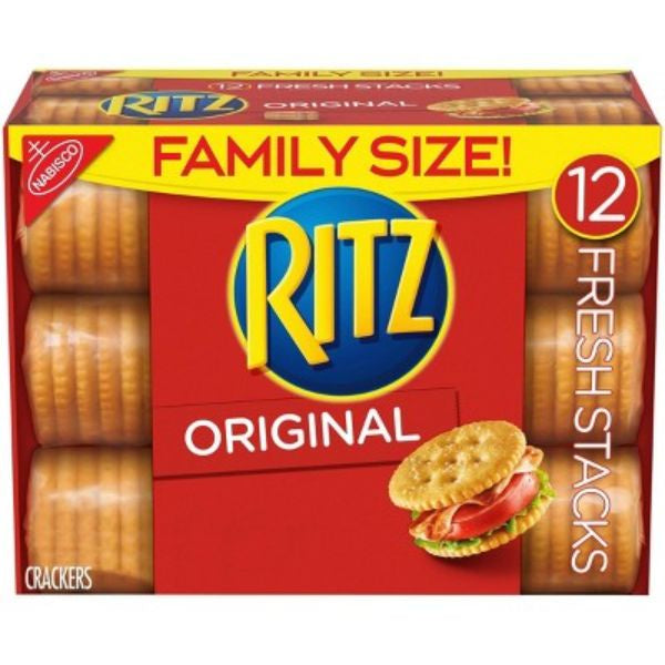 Nabisco Ritz Crackers Family Size Original 1lb 1.8 oz