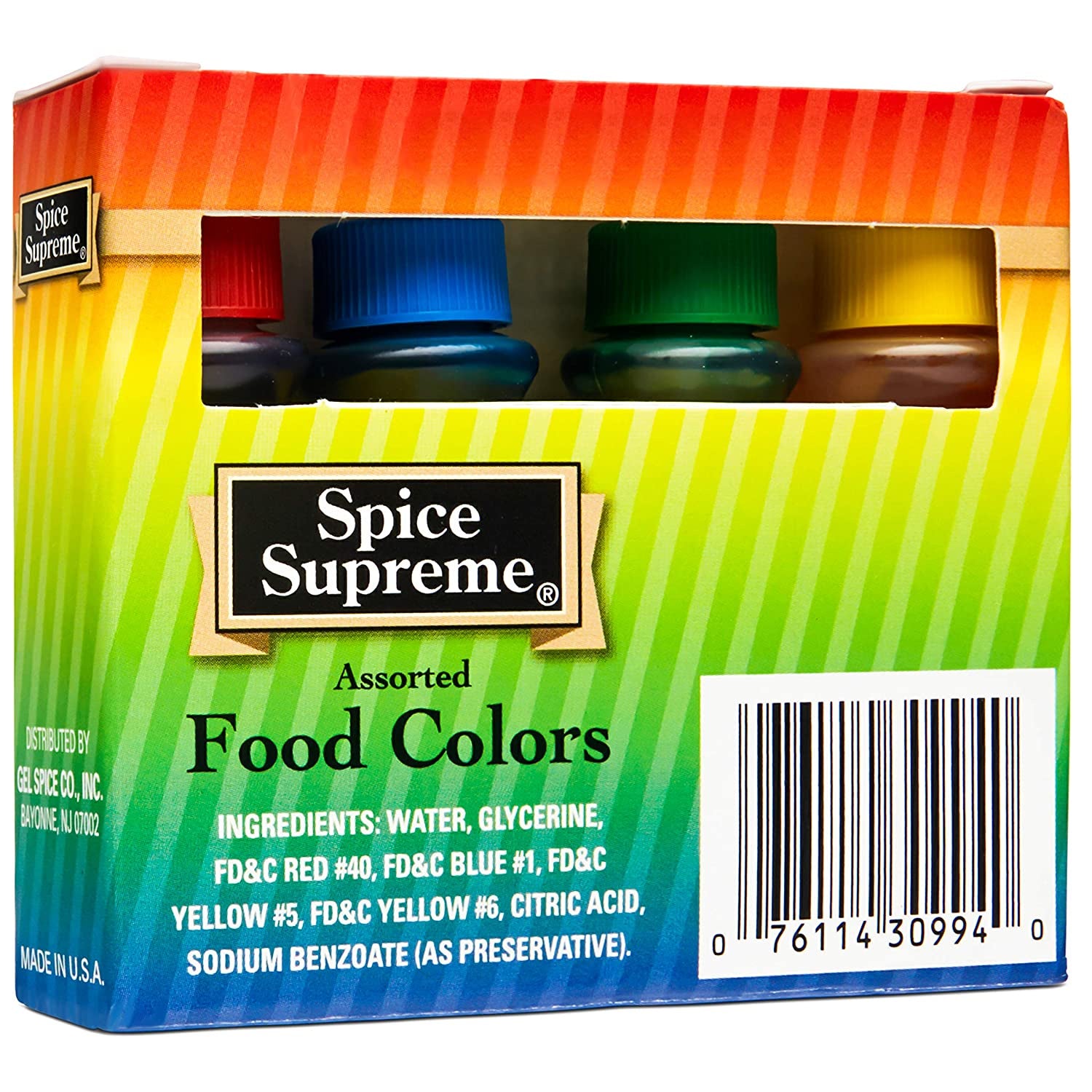 Spice Supreme Food Coloring, Premium, 1.2 oz