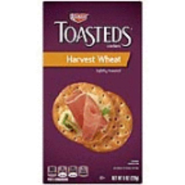 Kellogg's Toasteds Harvest Wheat Crackers 8oz