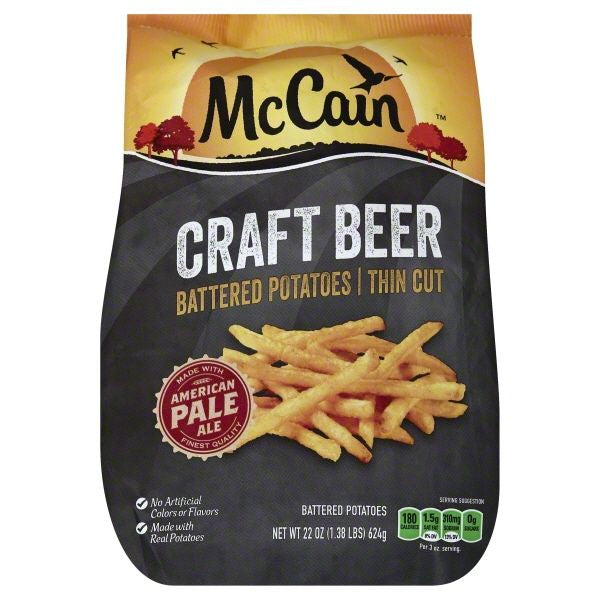 McCain Craft Beer Battered Fries 22oz