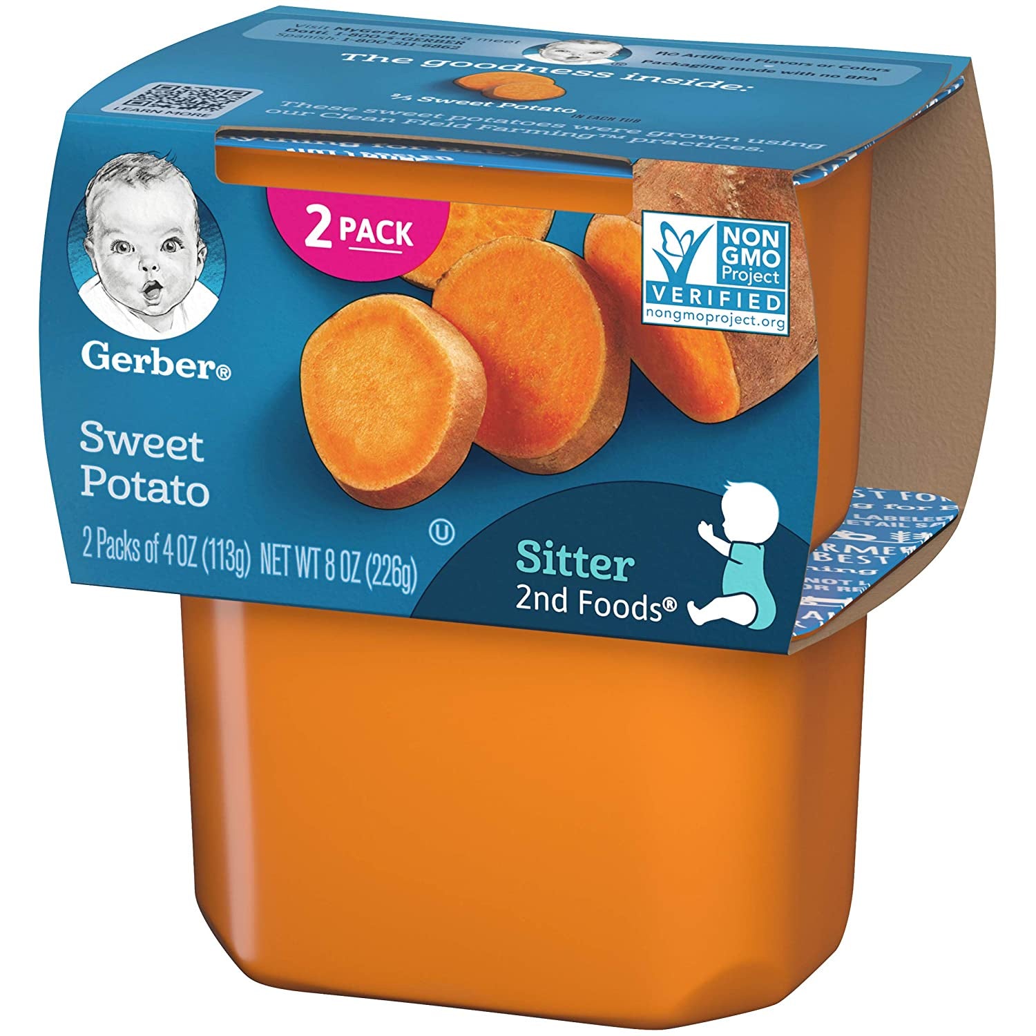 Gerber Sweet Potato 2 pk 4 oz