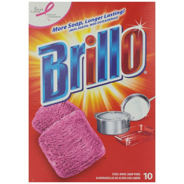 Brillo Soap Pads Large 10pk