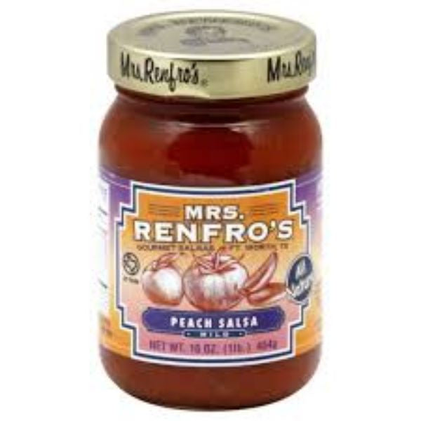 Mrs Renfro's Peach Salsa 16oz