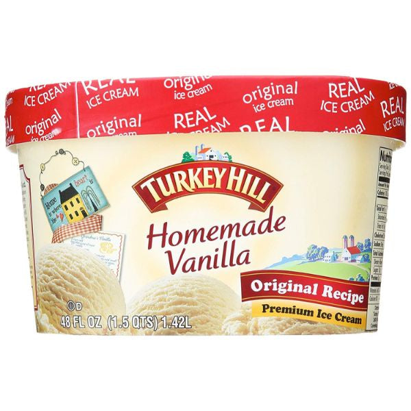 Turkey Hill Homemade Vanilla Ice Cream 1.44 qt