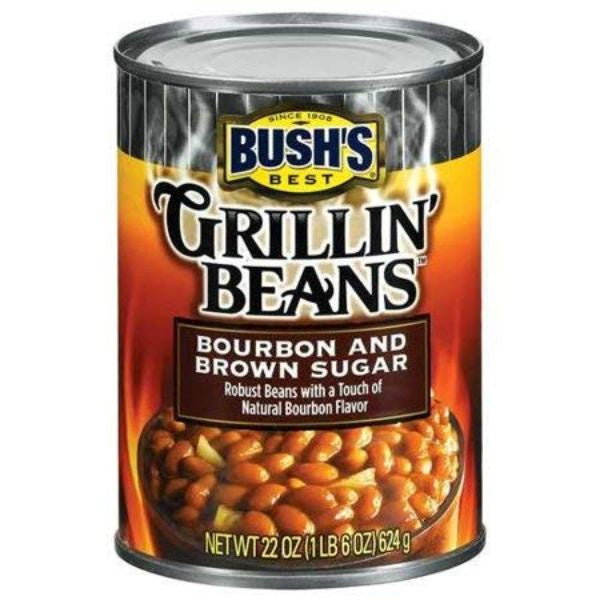 Bush's Grillin' Beans Bourbon & Brown Sugar 22oz