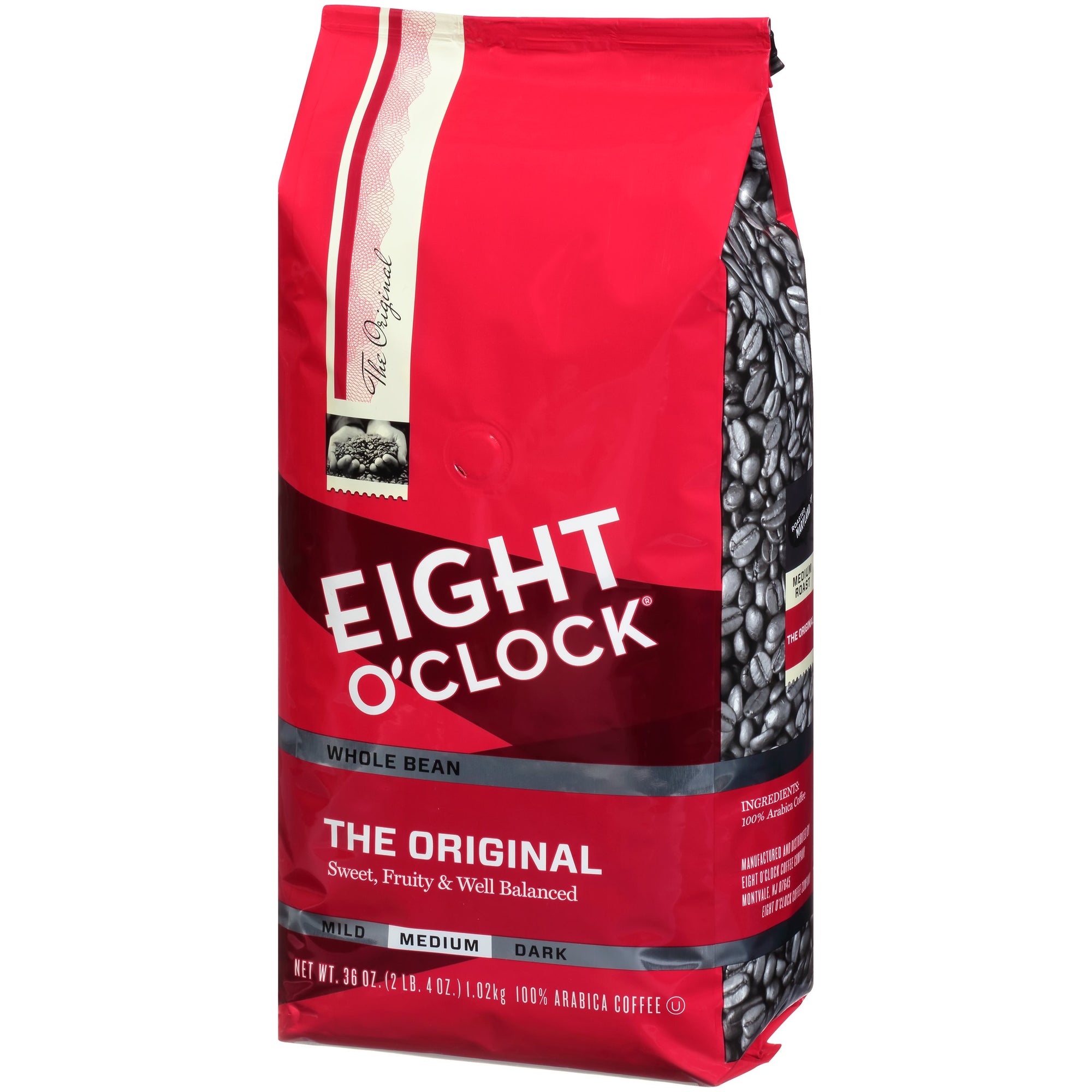 Eight O'Clock Whole Bean Original Coffee 36 oz.