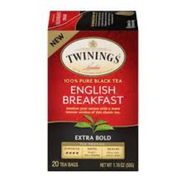 Twinings English Breakfast Tea Extra Bold 20ct