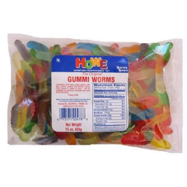 George Howe Gummi Worms 15 oz