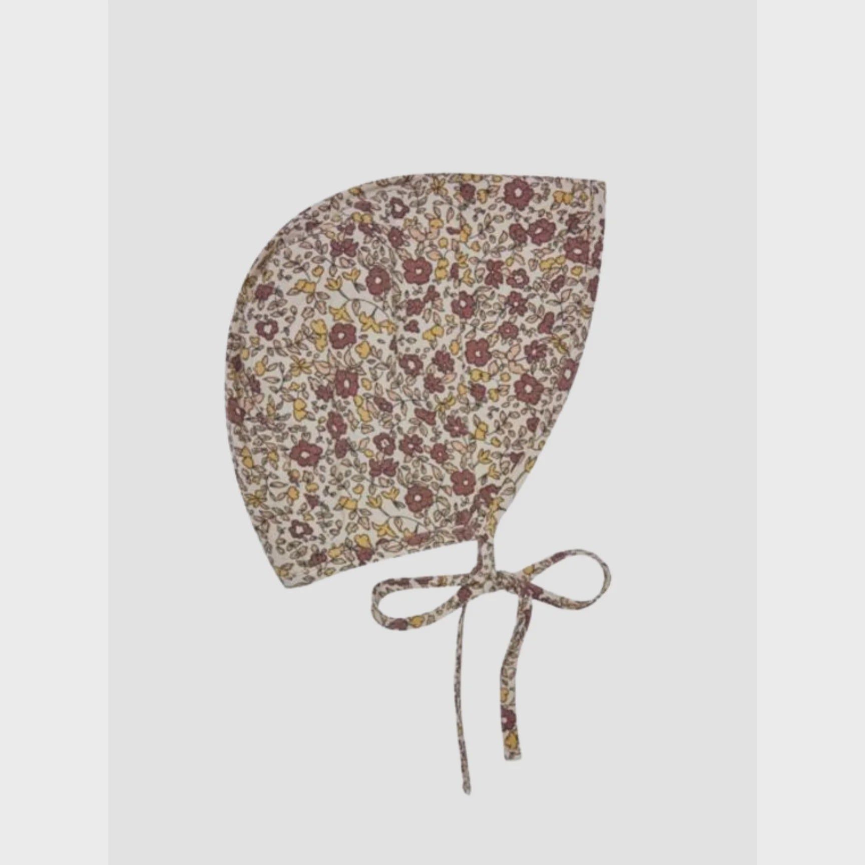 Rylee + Cru Brimmed Bonnet, Autumn Floral 6-12m