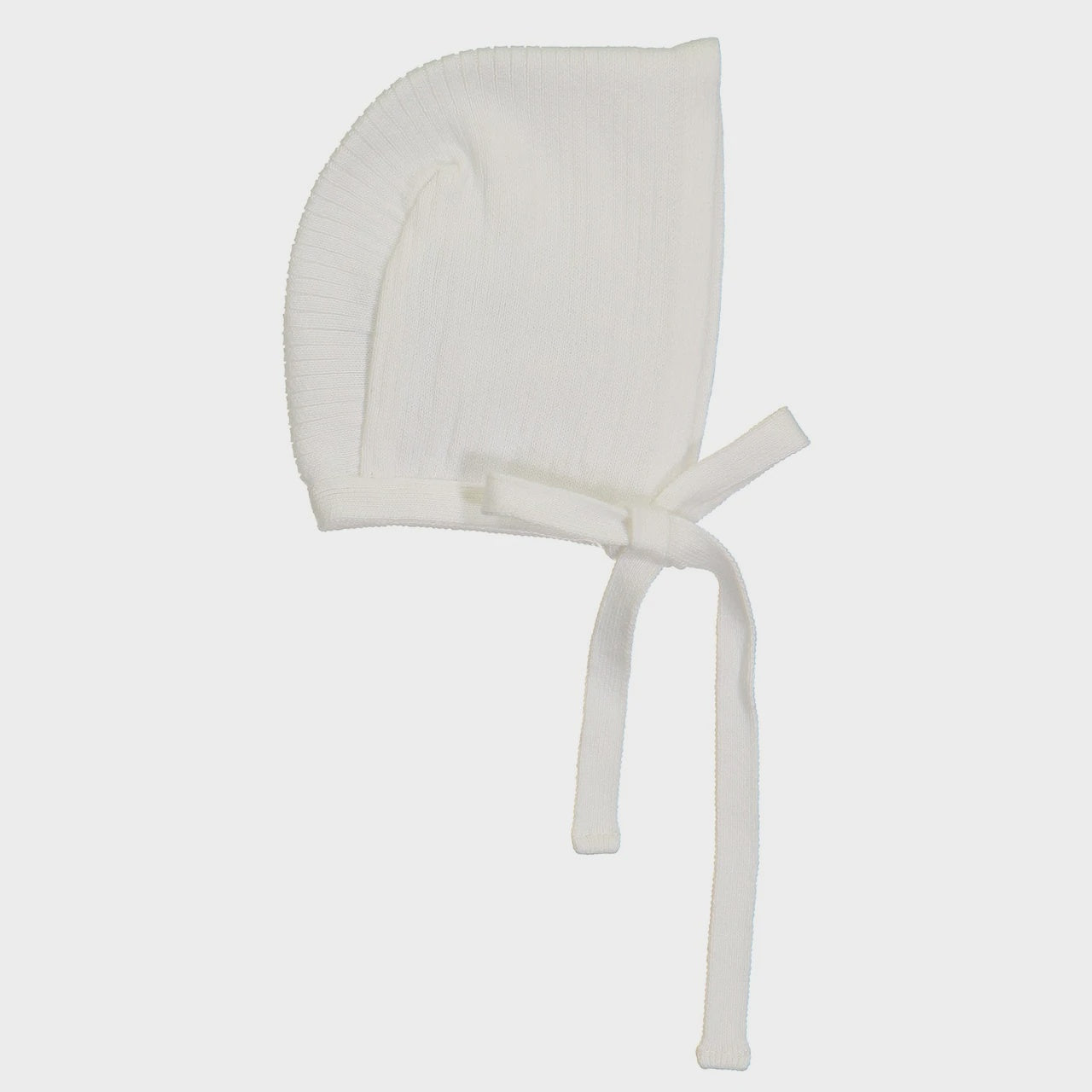 Feltman Ribbed Knit  Bonnet, Heather Tan