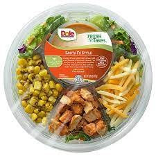 LETTUCE, Dole Santa Fe Salad Bowl w/ Chicken 6.25 oz.