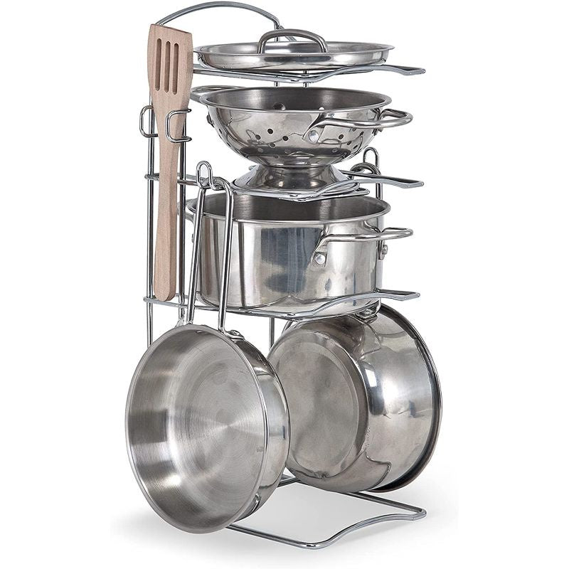 stainless Steel Pots & Pans Playset