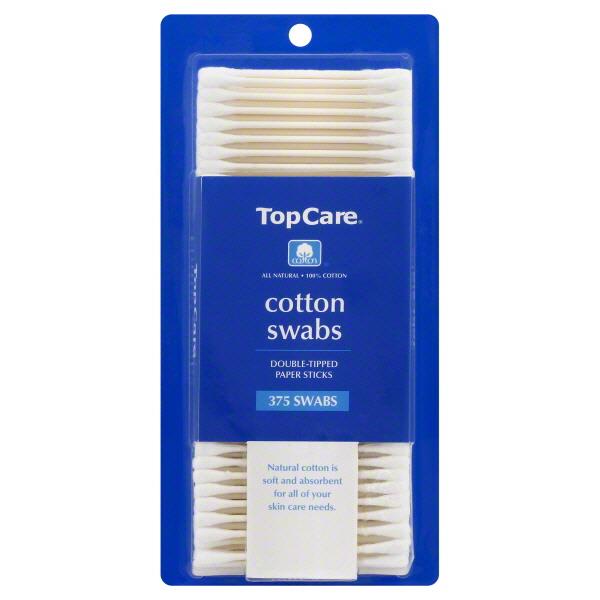 Top Care Cotton Swabs 500ct