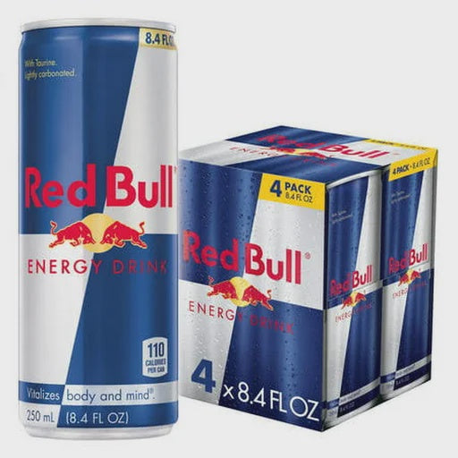 Red Bull Energy Drink 8.4 fl oz. 4 pack